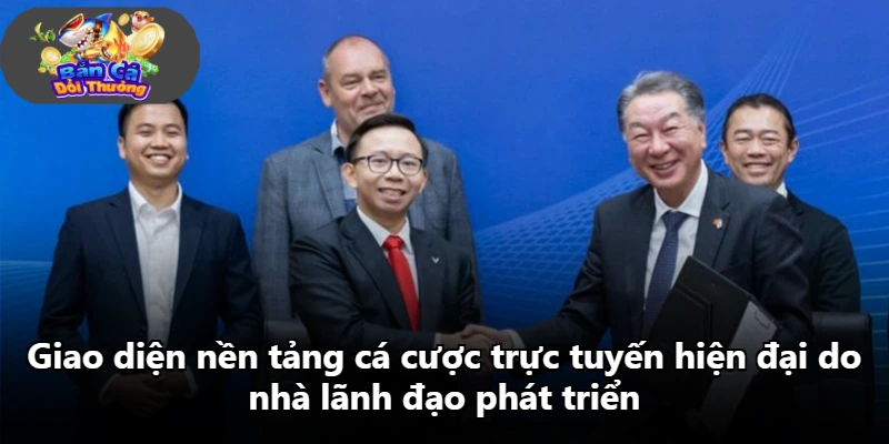 Giao diện nền tảng cá cược trực tuyến hiện đại do nhà lãnh đạo phát triển