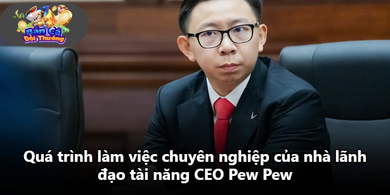 Quá trình làm việc chuyên nghiệp của nhà lãnh đạo tài năng CEO Pew Pew